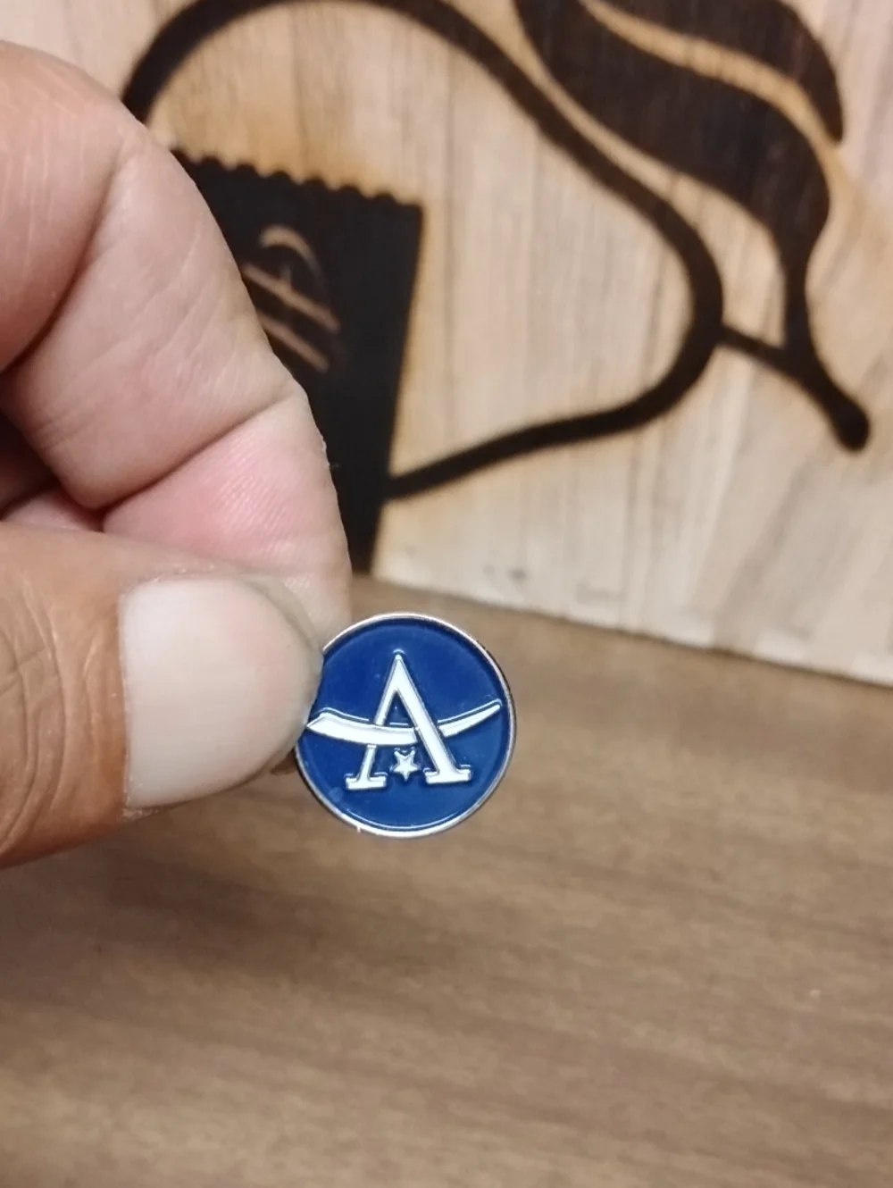 U.S. Coast Guard Auxiliary District Commodore collar Pin